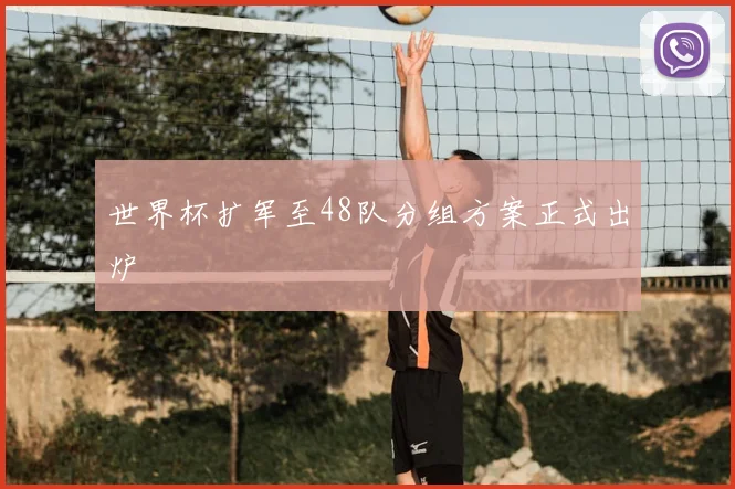 世界杯扩军至48队分组方案正式出炉